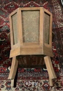 Rare QUAINT Stickley Bros. Co Mission Oak Cane Back CHAIR c1906