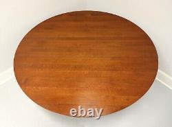 STICKLEY Highlands Oak Mission Arts & Crafts Style 62 Round Dining Table