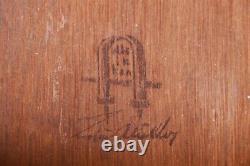 Signed Gustav Stickley Antique Mission Oak Arts & Crafts Desk, Circa 1900