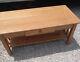 Solid Oak Mission Coffee Table with Drawer (CT-20)