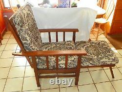 Solid Oak Mission Morris Deck Chair / Armchair (AC24)