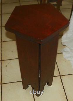 Solid Walnut Mission Plant Stand (PS64)