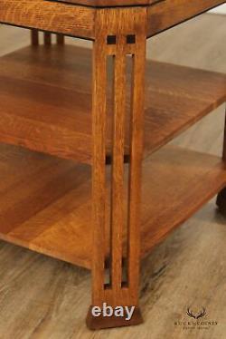 Stickley 21st Century Collection Solid Oak Square End Table