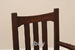 Stickley Brothers Antique Mission Oak Armchair
