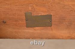 Stickley Brothers Antique Mission Oak Arts & Crafts Daybed, Newly Reupholstered