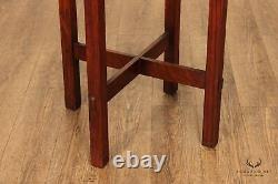 Stickley Brothers Antique Mission Oak Lamp Table