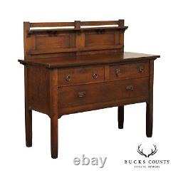 Stickley Brothers Antique Mission Oak Sideboard