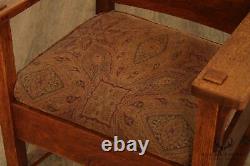 Stickley Brothers Antique Mission Style Oak Rocking Chair