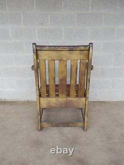 Stickley Brothers Mission Oak Arts & Crafts Chair
