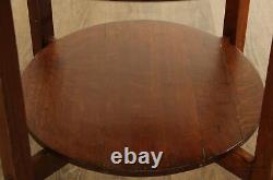 Stickley Brothers Quaint Furniture Antique Mission Lamp Table