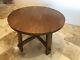 Stickley Mission Collection 42 inch Round Oak Commemorative Library Table