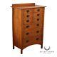 Stickley Mission Collection Harvey Ellis Oak Nine-Drawer Chest