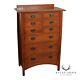 Stickley Mission Collection Harvey Ellis Oak Nine Drawer Tall Chest