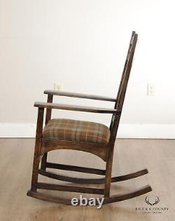 Stickley Mission Collection Harvey Ellis Oak Rocking Chair