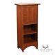 Stickley Mission Collection Inlaid Oak Harvey Ellis Bookcase Cabinet