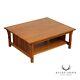 Stickley Mission Collection Oak Cocktail Table