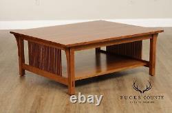 Stickley Mission Collection Oak Cocktail Table