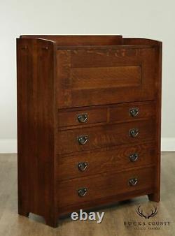 Stickley Mission Collection Oak Fall Front Desk