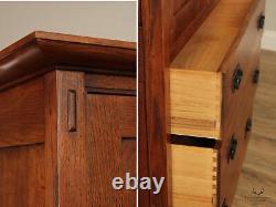 Stickley Mission Collection Oak Media Door Chest