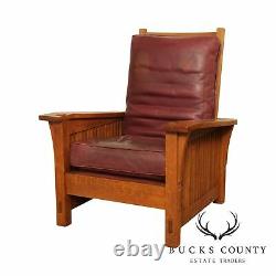 Stickley Mission Collection Oak Morris Chair