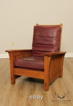 Stickley Mission Collection Oak Morris Chair