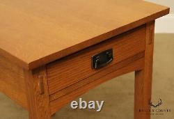 Stickley Mission Collection Oak One Drawer Side Table