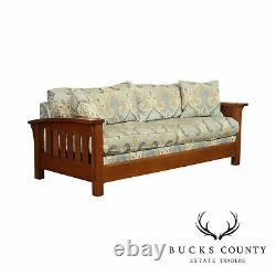 Stickley Mission Collection Oak Orchard Street Sofa