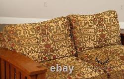 Stickley Mission Collection Oak Orchard Street Sofa Settee