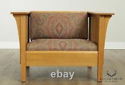 Stickley Mission Collection Oak Prairie Spindle Chair