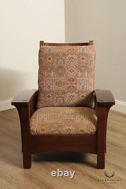 Stickley Mission Collection Oak Reclining Morris Chair