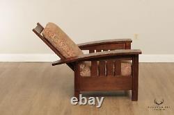 Stickley Mission Collection Oak Reclining Morris Chair