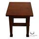 Stickley Mission Collection Oak Roycroft Tabouret Table