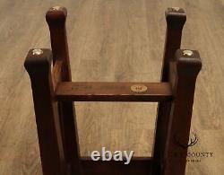 Stickley Mission Collection Oak Roycroft Tabouret Table