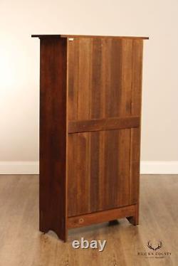 Stickley Mission Collection Oak Single Door Bookcase