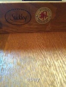 Stickley Mission Collection Oak Spindle Desk & Chair