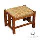 Stickley Mission Collection Oak Spindle Footstool