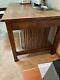 Stickley Mission Collection Oak Spindle Writing Desk