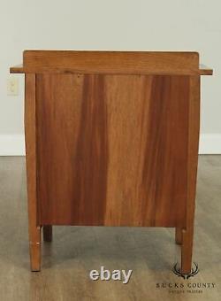 Stickley Mission Collection Oak Three Drawer Nightstand (B)