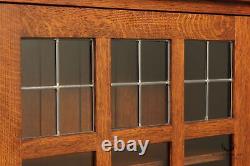 Stickley Mission Collection Oak Two Door Bookcase