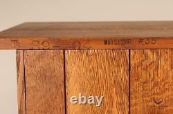 Stickley Mission Collection Oak Two Door Bookcase