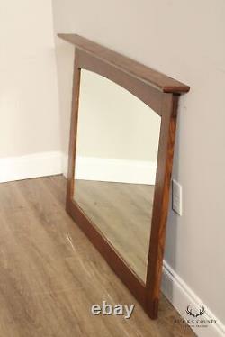 Stickley Mission Collection Oak Wall Mirror