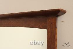 Stickley Mission Collection Oak Wall Mirror