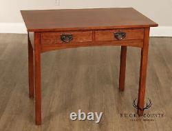 Stickley Mission Collection Oak Writing Desk