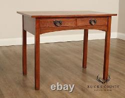 Stickley Mission Collection Oak Writing Desk