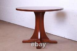 Stickley Mission Oak Arts & Crafts Center Table or Dining Table, Refinished