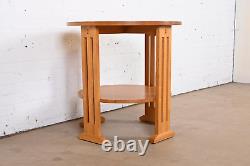 Stickley Mission Oak Arts & Crafts Center Table or Occasional Side Table