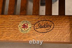 Stickley Mission Oak Arts & Crafts Spindle Reclining Morris Lounge Chair