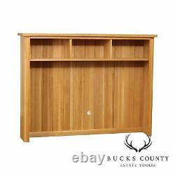 Stickley Solid Oak Mission Style Hutch Top