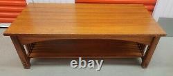 Stickley Style Mission Oak Coffee Table