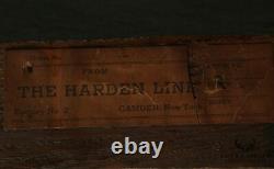 The Harden Line Antique Mission Oak Settle, Sofa